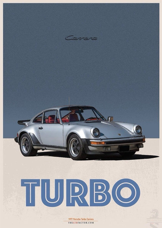 Classic Semi-Glossy Paper Turbo Carrera Poster