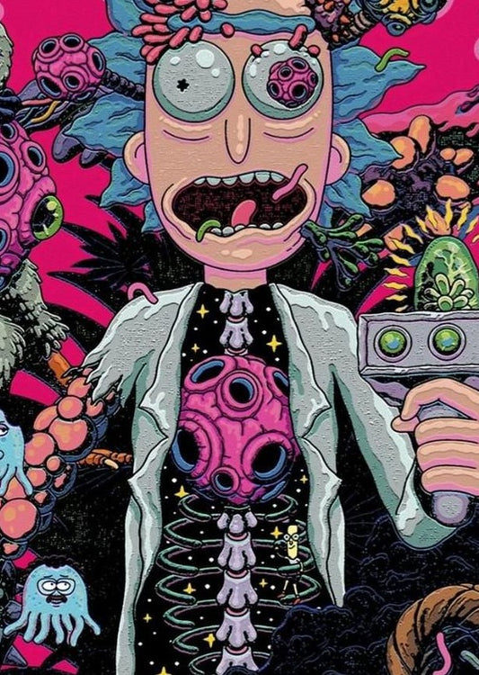 Classic Semi-Gloss Rick and Morty Poster